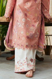 COCO Luxury Lawn Embroidered Suit – Unstitched 3 Piece | Patch Work & Diamond Print