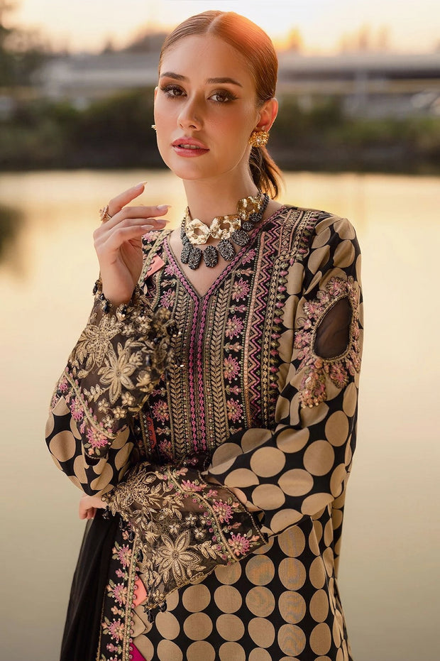 Charizma Lawn Collection 2025 – Heavy Embroidered Lawn 3 Piece Unstitched Suit