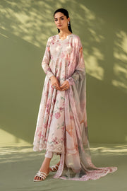 Baroque Linen Embroidered Patch Work Unstitched 3 Piece Suit – Winter Collection 2025