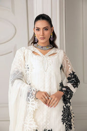 Maria B Luxury Organza Embroidered Unstitched 3PC Suit