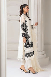 Maria B Luxury Organza Embroidered Unstitched 3PC Suit