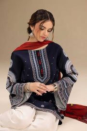 JAZMIN – Dhanak Embroidered 3PC Unstitched Suit
