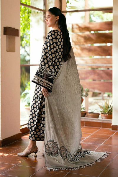 Baroque Winter | Pure Karandi Digital Printed Unstitched 3PC Suit