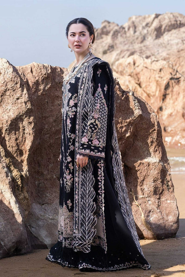 Qalamkar Winter Collection – Luxury Airjet Dhanak Embroidered Unstitched 3PC Suit
