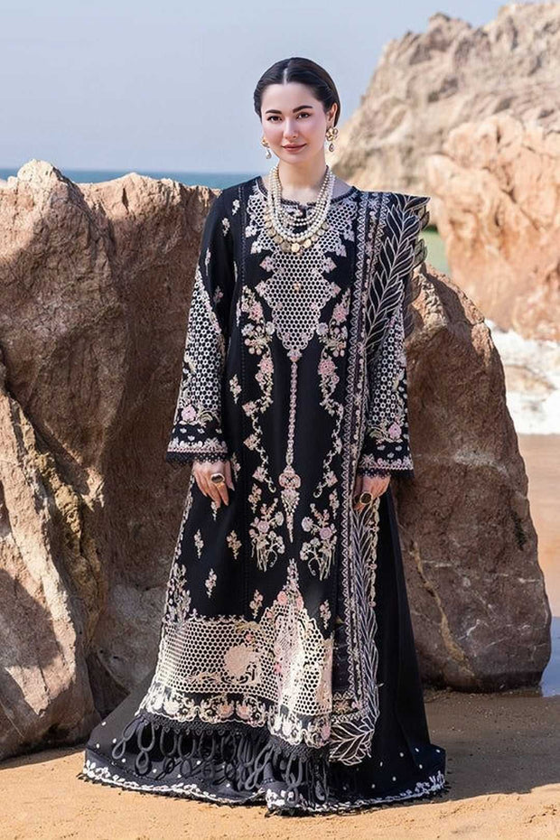 Qalamkar Winter Collection – Luxury Airjet Dhanak Embroidered Unstitched 3PC Suit