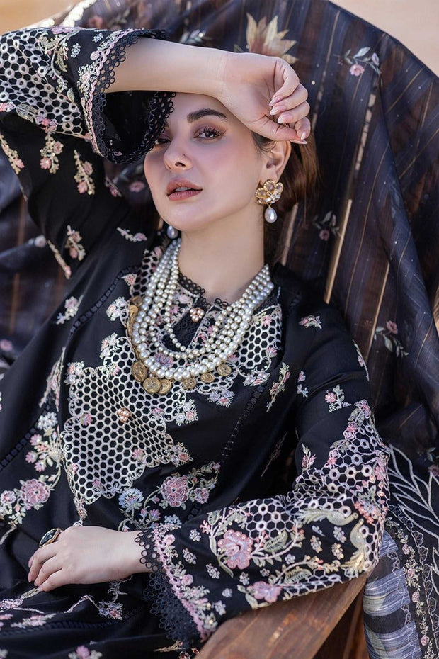 Qalamkar Winter Collection – Luxury Airjet Dhanak Embroidered Unstitched 3PC Suit