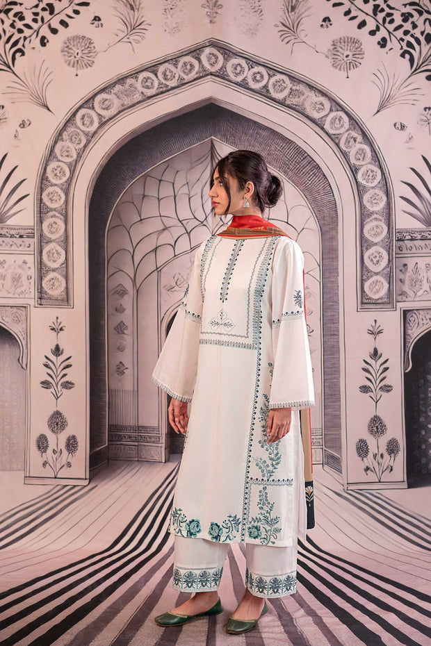 Urge Winter Collection – Premium Dhanak Embroidered Unstitched 3PC Suit