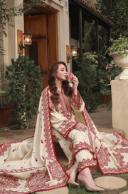 Aneelas Winter Collection – Premium Dhanak Embroidered Unstitched 3PC Suit
