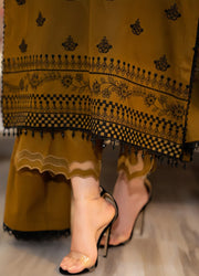 URGE Winter Collection Premium Dhanak Embroidered Unstitched 3PC Suit