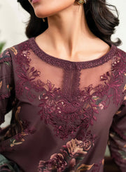 IZNIK Luxury Lawn Chikankari Embroidered Unstitched 3PC Suit