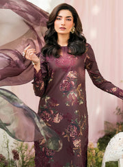 IZNIK Luxury Lawn Chikankari Embroidered Unstitched 3PC Suit