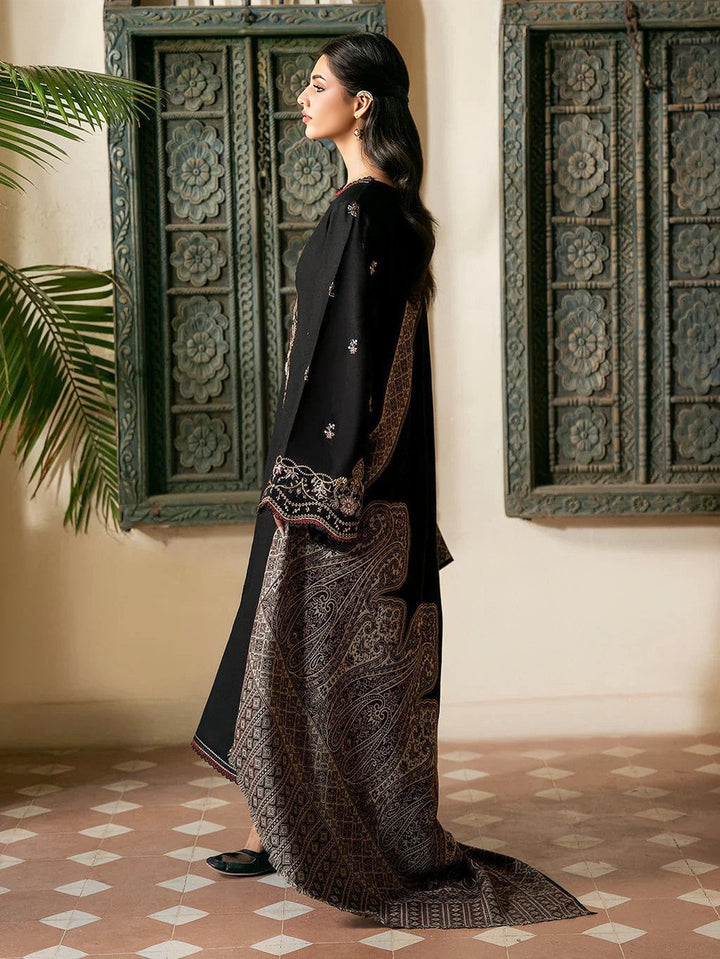 Izel Winter Dhanak Unstitched 3PC Suit