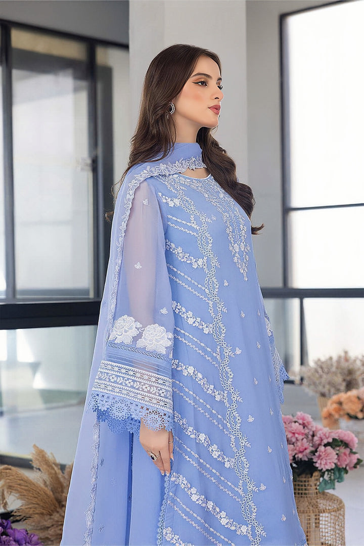 Azure Summer Embroidered Lawn Unstitched 3PC Suit 2026