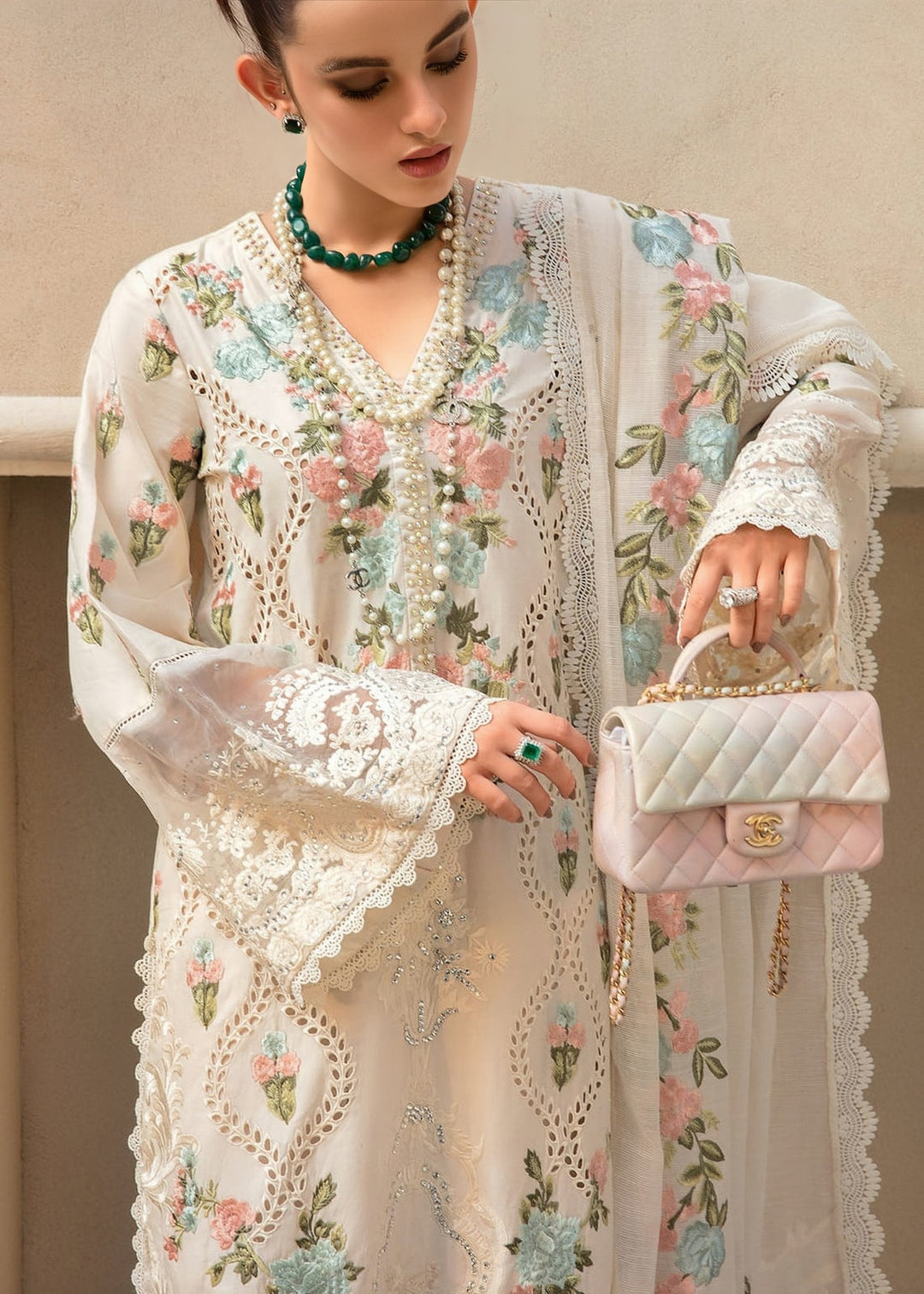 Crimson Summer Embroidered Airjet Lawn Unstitched 3PC Suit 2026