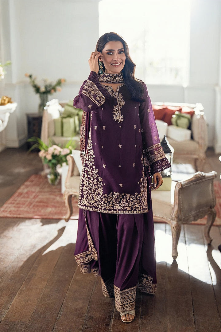 AZURE Summer Lawn Embroidered Unstitched 3PC Suit