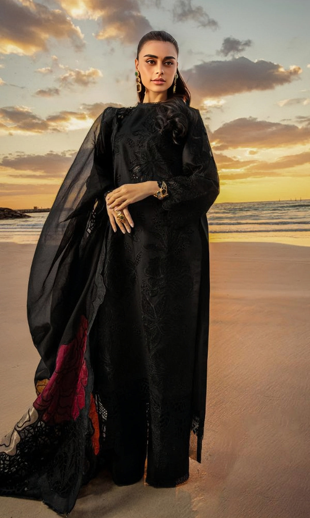 Rang Rasiya Summer Embroidered Lawn Unstitched 3PC Suit 2026