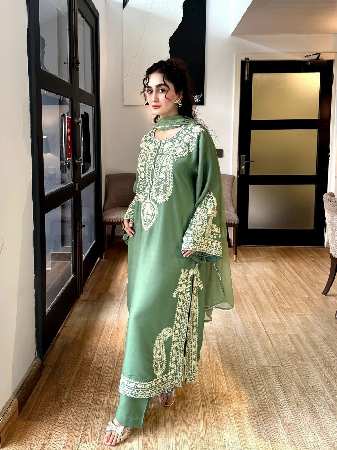 Mirana Summer Embroidered Lawn Unstitched 3PC Suit 2026