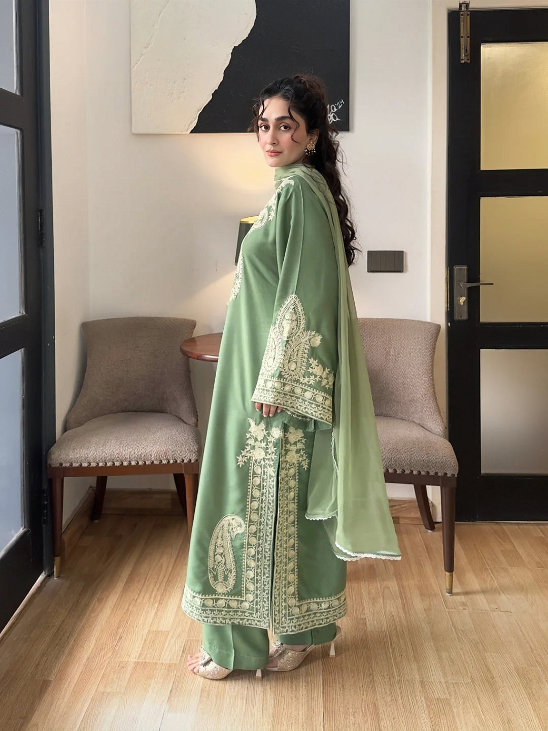 Mirana Summer Embroidered Lawn Unstitched 3PC Suit 2026