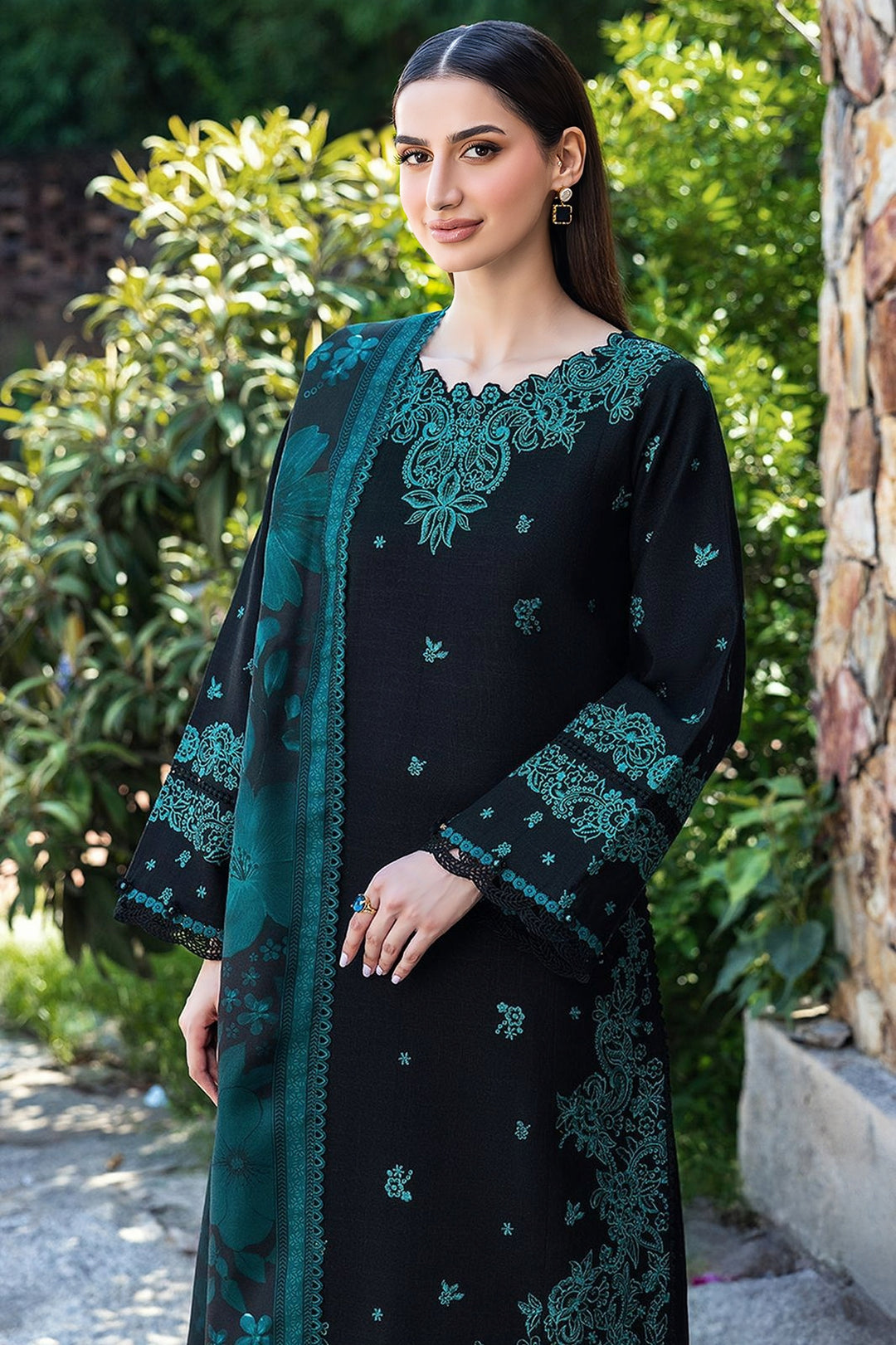 Farasha Summer Embroidered Lawn Unstitched 3PC 2026