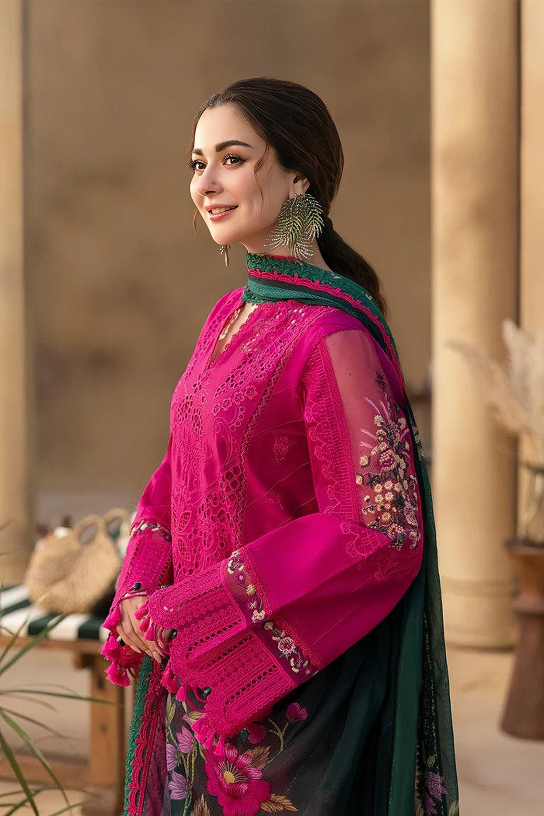 Saira Rizwan Summer Lawn Cotton Embroidered Unstitched 3PC 2026