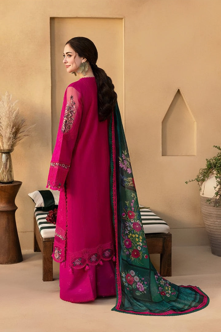 Saira Rizwan Summer Lawn Cotton Embroidered Unstitched 3PC 2026
