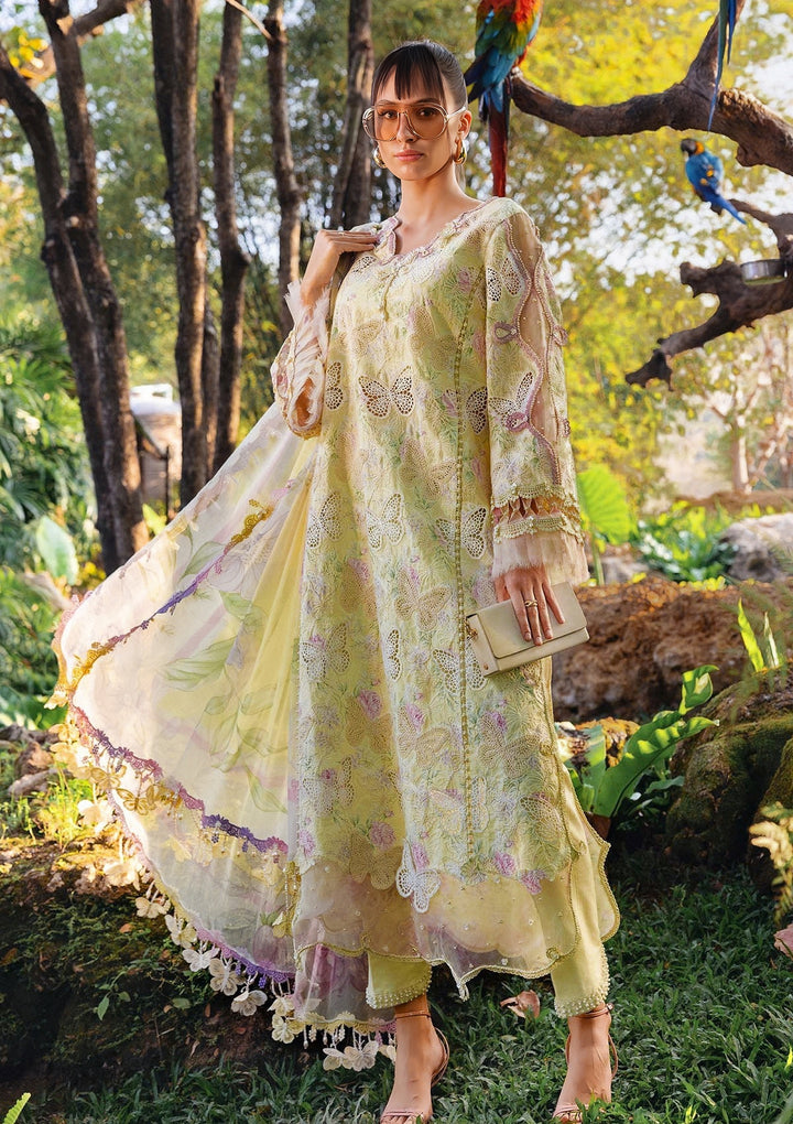 Maria B Summer Lawn Chikankari Embroidered Unstitched 3PC 2026