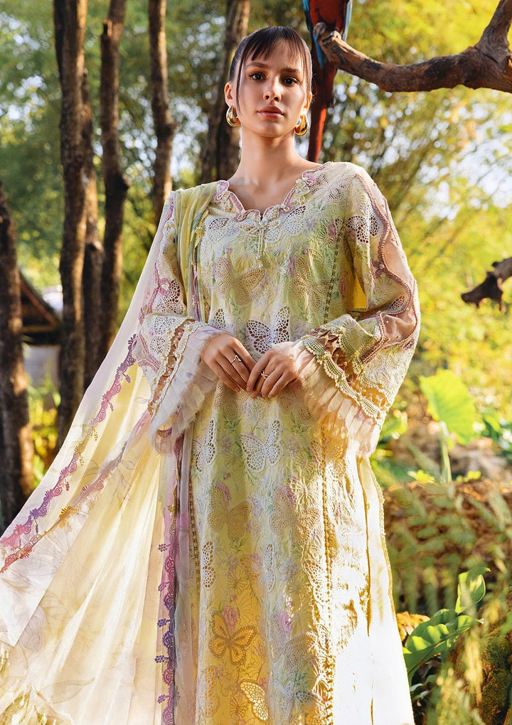 Maria B Summer Lawn Chikankari Embroidered Unstitched 3PC 2026