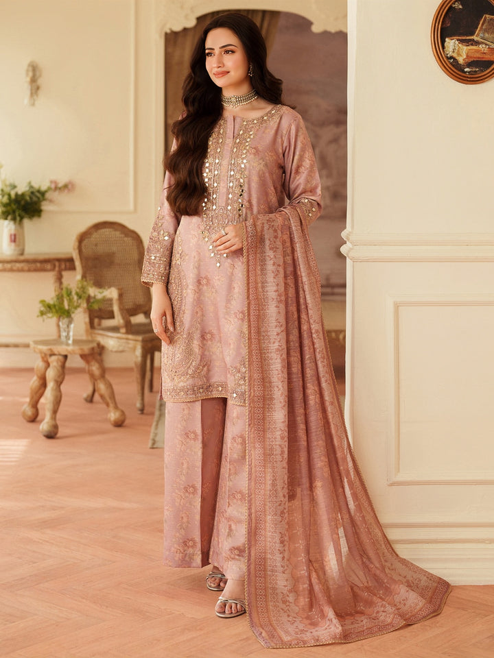 Mohagni Summer Lawn Embroidered Unstitched 3PC 2026