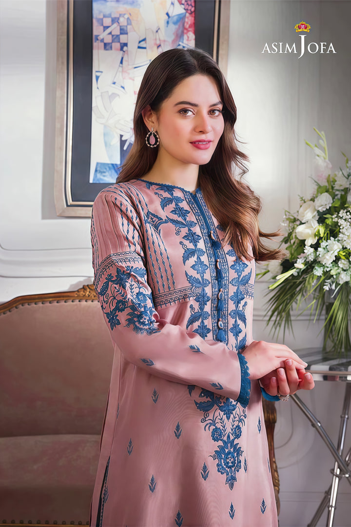 Asim Jofa Summer Airjet Lawn Embroidered Unstitched 3PC 2026