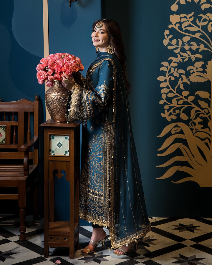Asim Jofa Luxury Summer Chiffon Embroidered Unstitched 3PC 2026