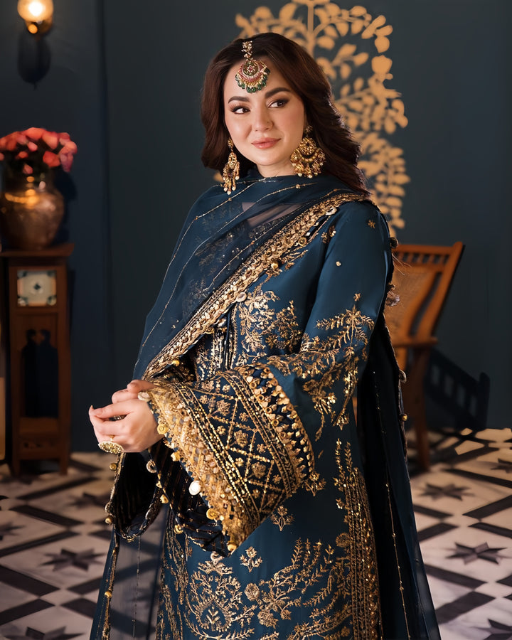 Asim Jofa Luxury Summer Chiffon Embroidered Unstitched 3PC 2026