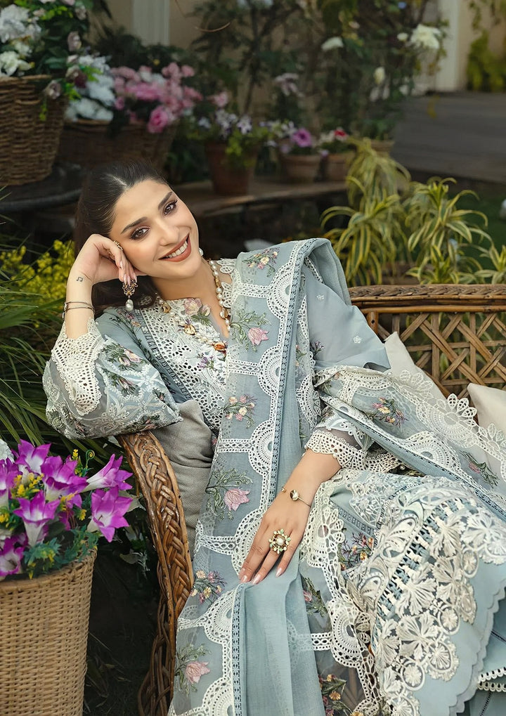 Elaf Summer Cotton Unstitched 3PC Suit SE-1040