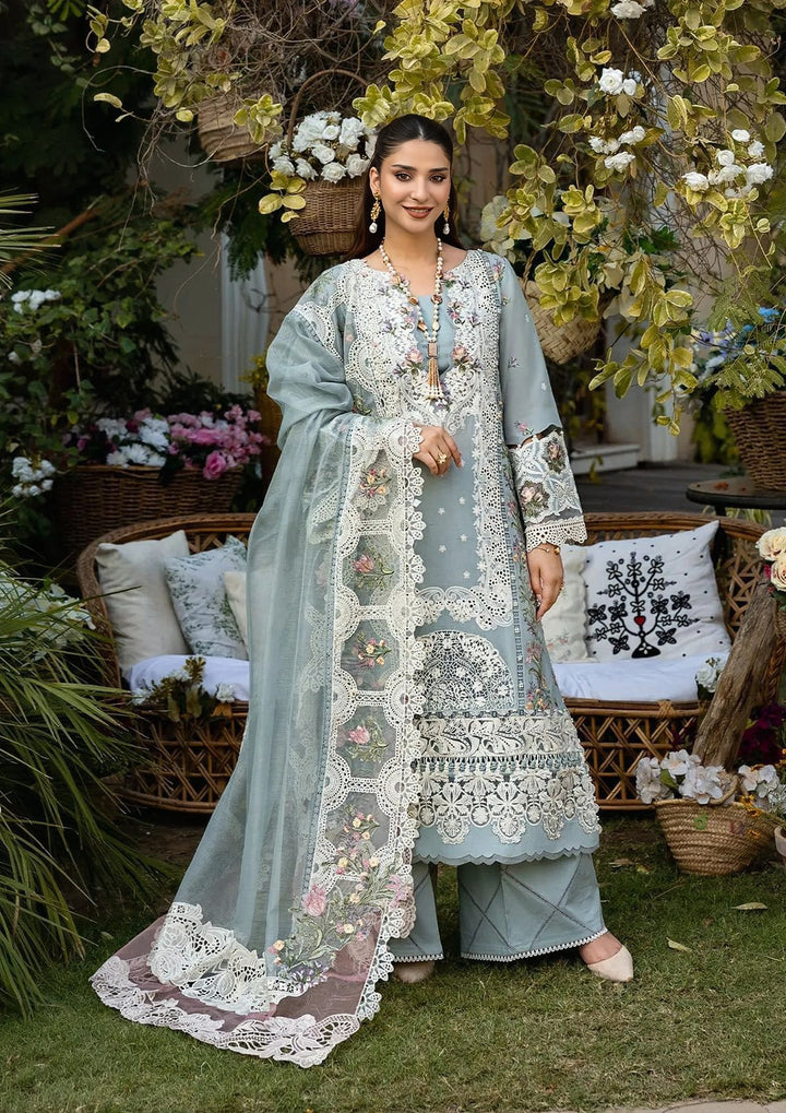Elaf Summer Cotton Unstitched 3PC Suit SE-1040
