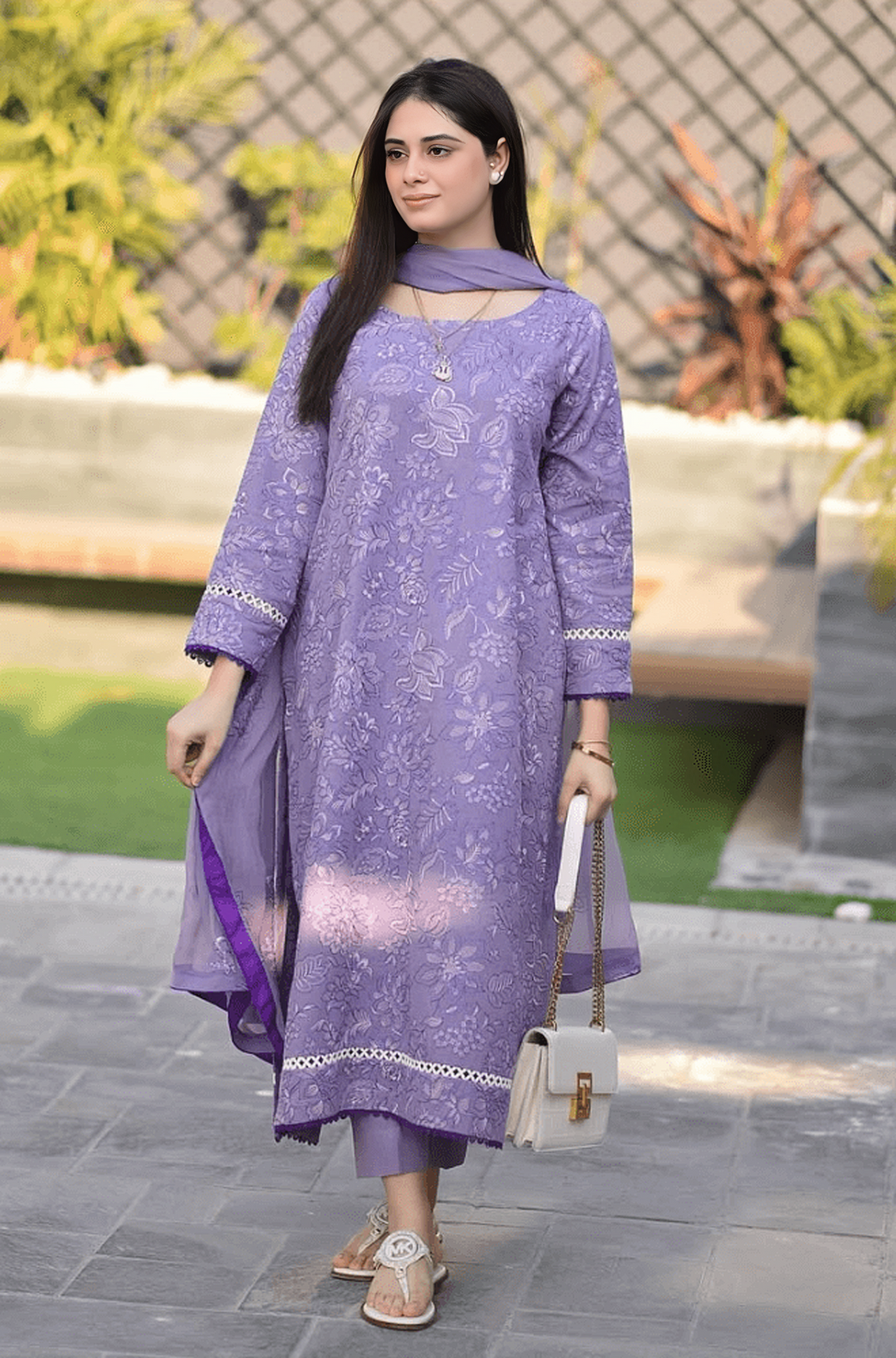 Bareeze Summer Lawn Unstitched 3PC 2026 SE-1008