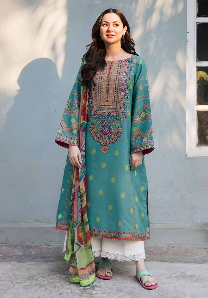Zara Shahjahan Summer Lawn Embroidered Unstitched 3PC SE-1025