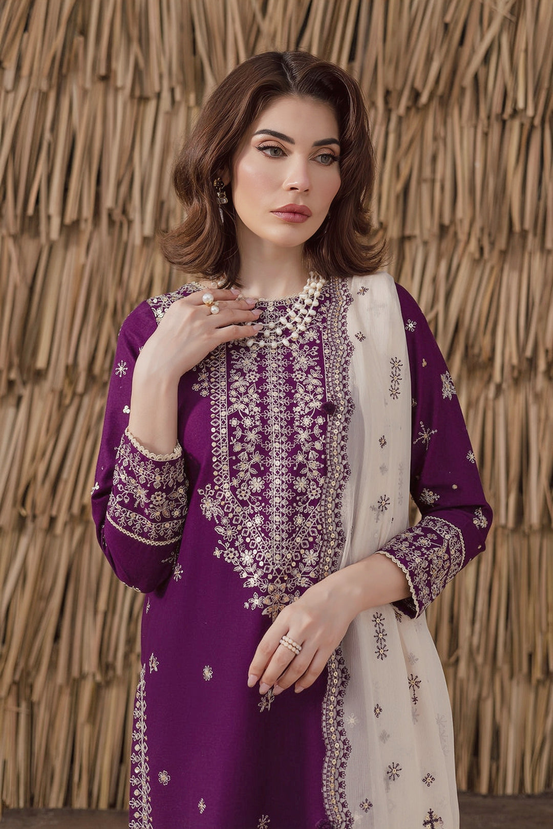 Batik Summer Embroidered Lawn Unstitched 3PC Suit 2026