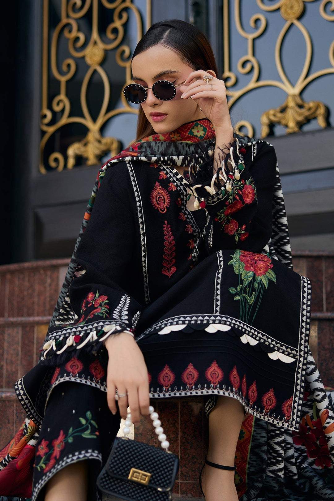 Charizma Summer Lawn Embroidered Unstitched 3PC SE-1055