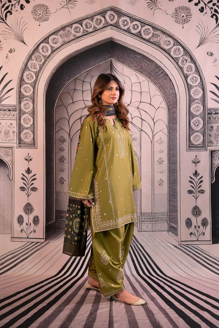Urge Summer Lawn Embroidered Unstitched 3PC FF-8089