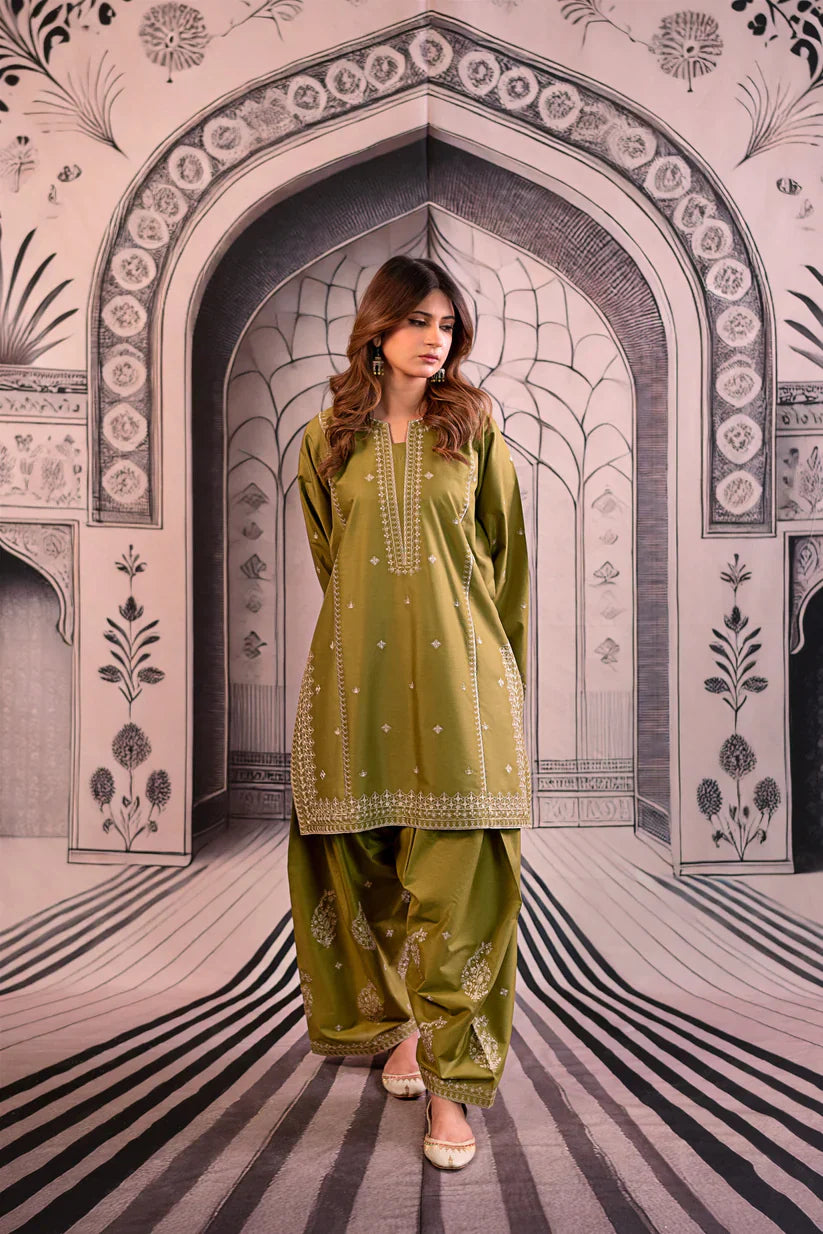 Urge Summer Lawn Embroidered Unstitched 3PC FF-8089