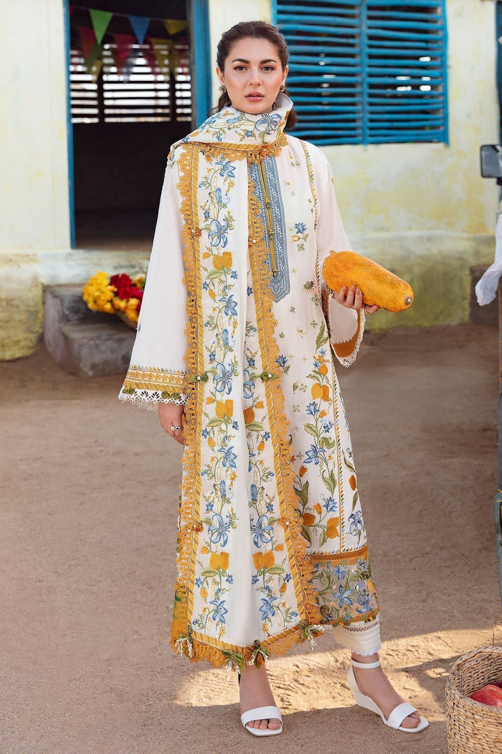 Batik Summer Lawn Embroidered Unstitched 3PC SE-1048