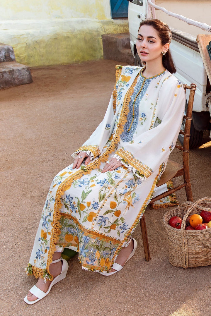 Batik Summer Lawn Embroidered Unstitched 3PC SE-1048