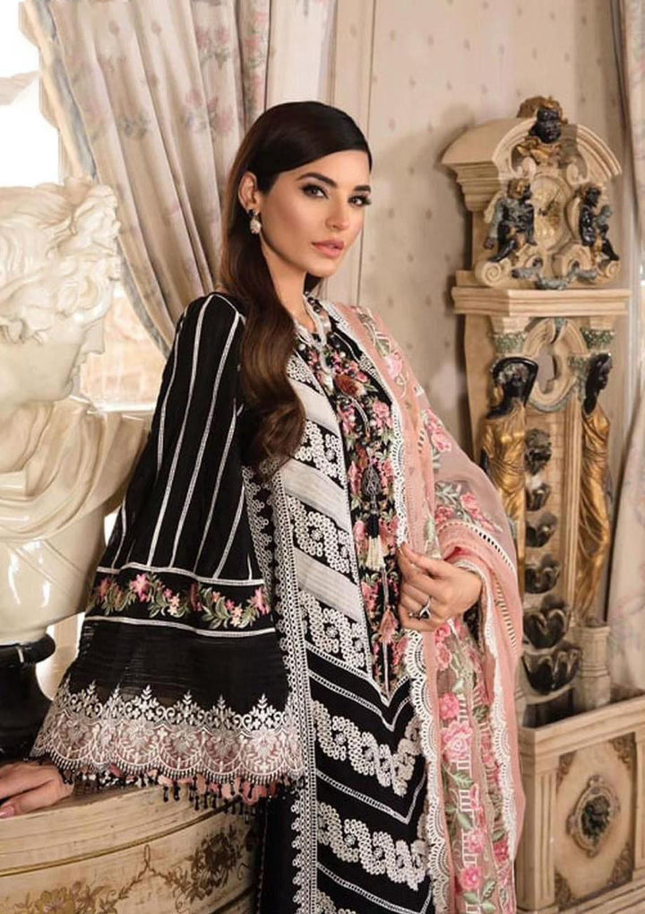 Crimson Summer Lawn Embroidered Unstitched 3PC FF-6132