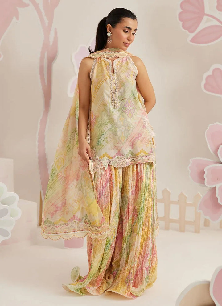 Farah Talib Aziz Summer Lawn Embroidered Unstitched 3PC MS-1083