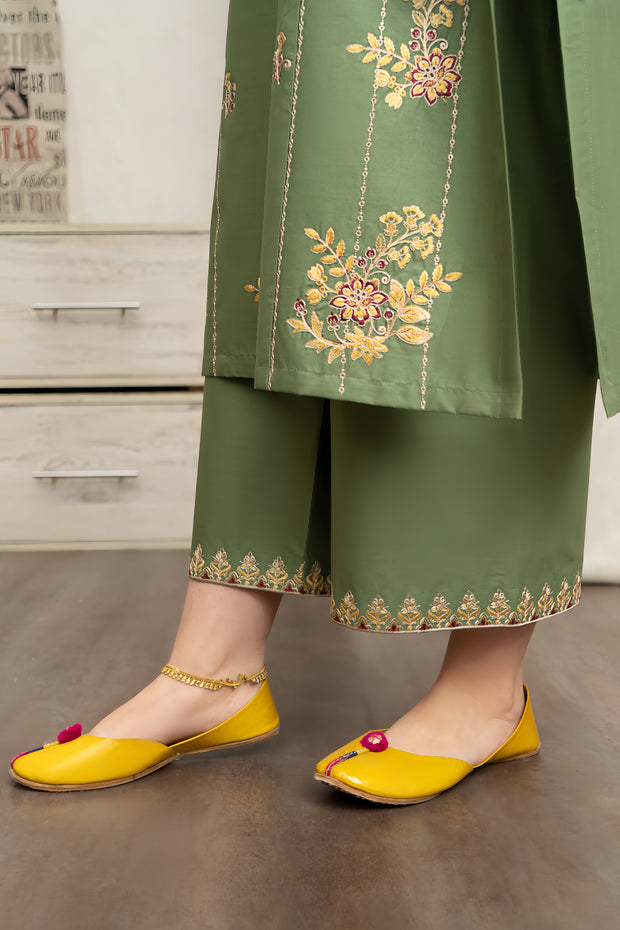 ASLING Embroidered Lawn 3-Piece Suit – Elegant & Unstitched