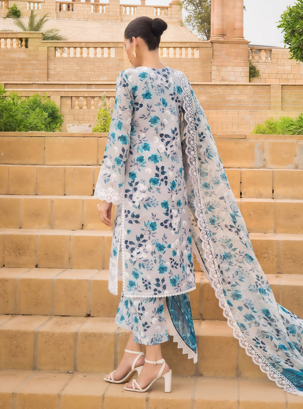 Zainab Chottani Swiss Lawn 3-Piece Digital Printed Embroidered Suit