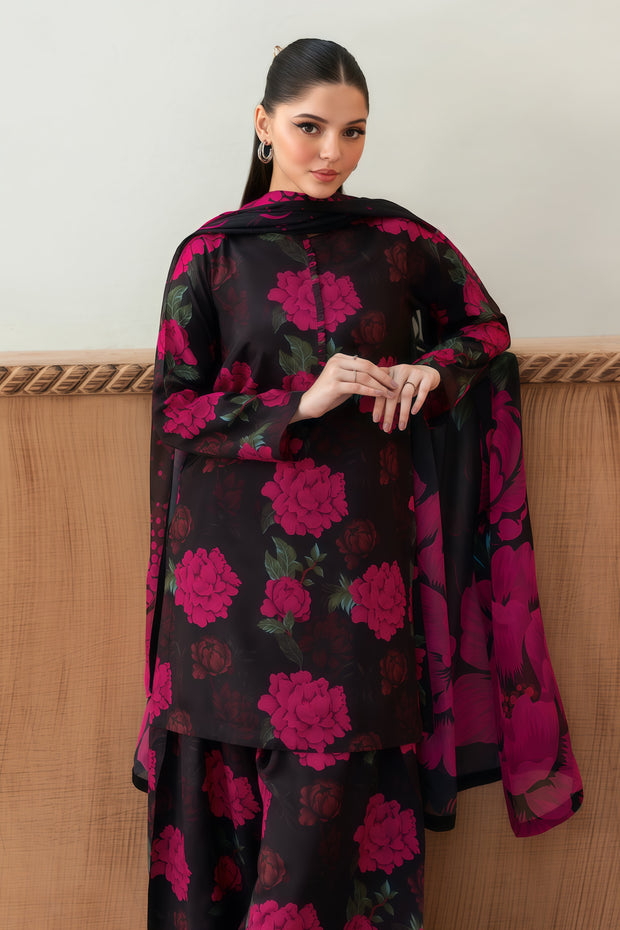 AFSANAH Swiss Lawn Unstitched 3PC Suit with Digital Printed