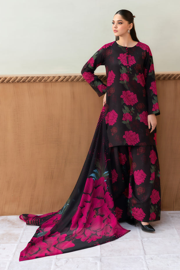 AFSANAH Swiss Lawn Unstitched 3PC Suit with Digital Printed