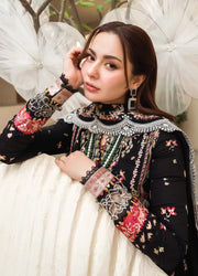 Qalamkar Embroidered Lawn 3-Piece Suit - Unstitched Luxury