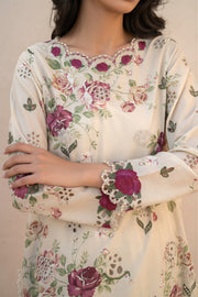 Iznik Lawn Chikankari Embroidered Luxury Unstitched 3-Piece Suit