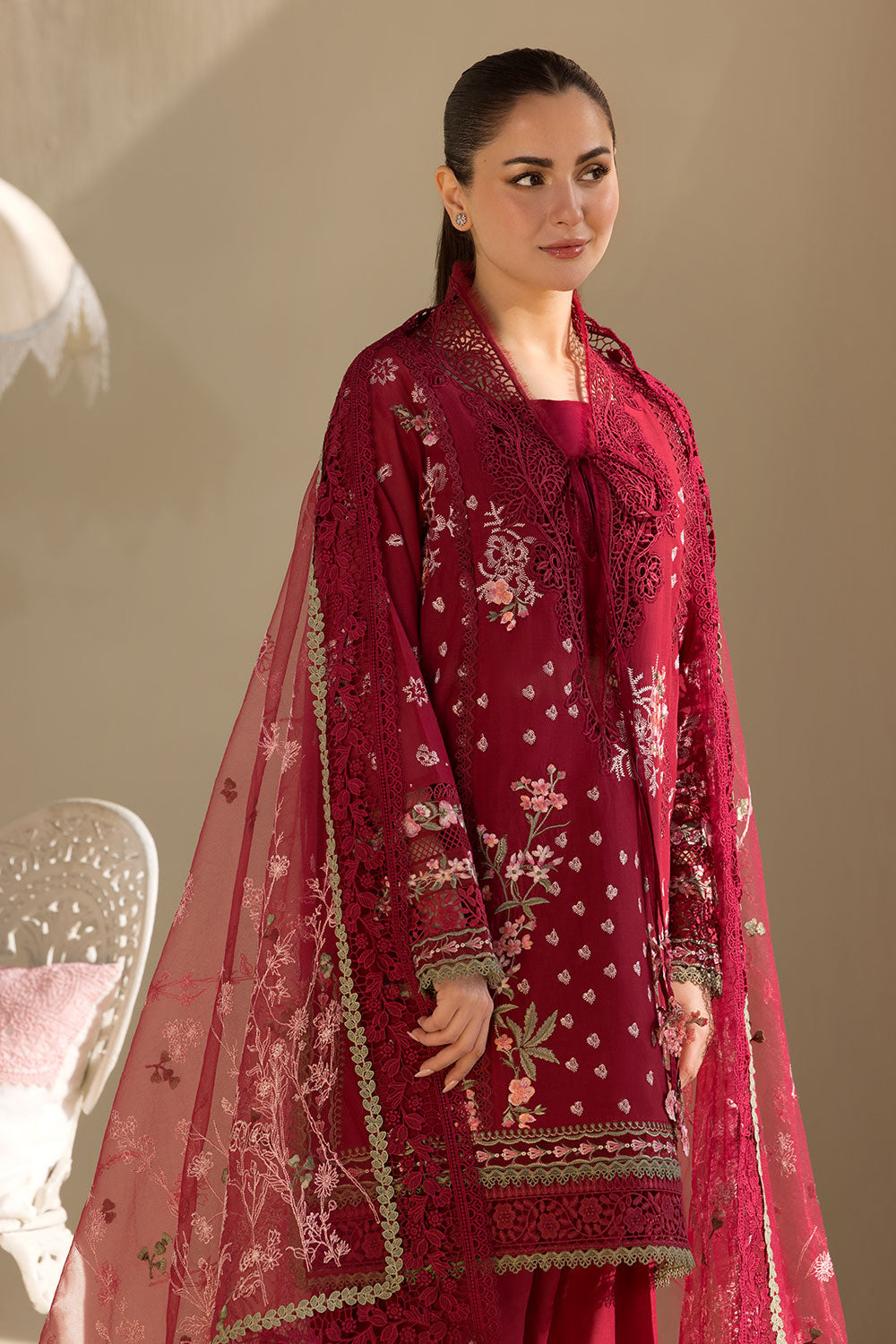 Sobia Nazir Summer Lawn Embroidered Unstitched 3PC BI-1089